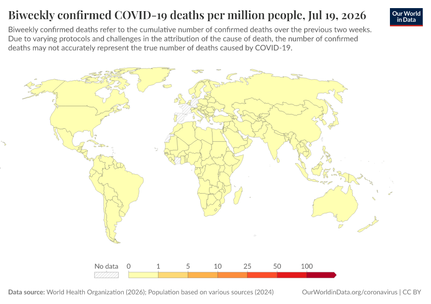A thumbnail of the "Biweekly confirmed COVID-19 deaths per million people" chart