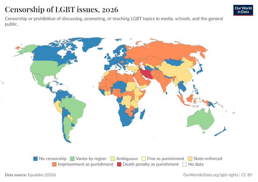 A thumbnail of the "Censorship of LGBT issues" chart