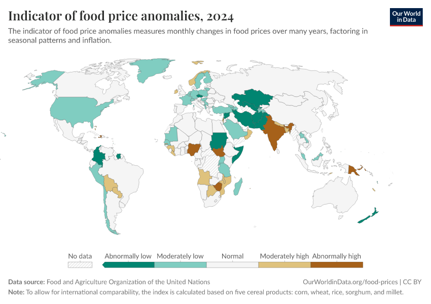 A thumbnail of the "Indicator of food price anomalies" chart