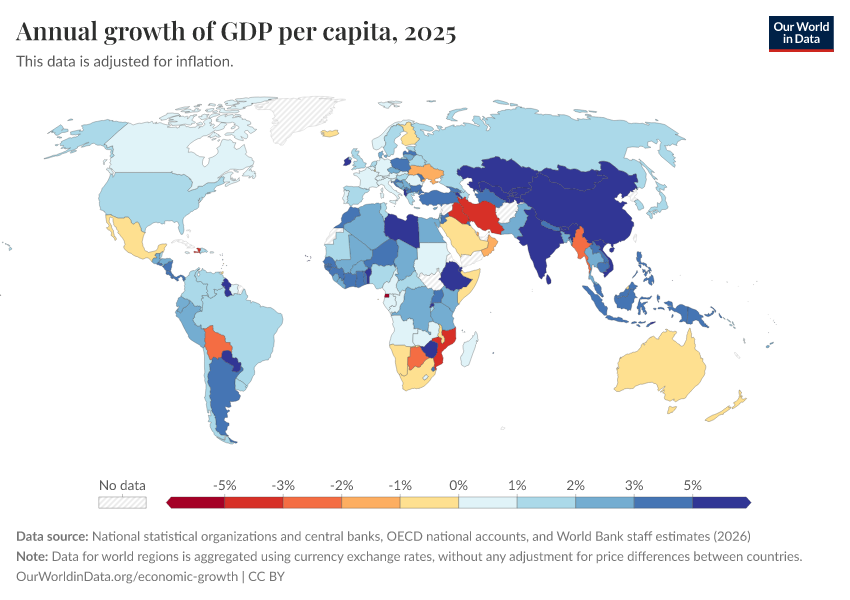 A thumbnail of the "Annual growth of GDP per capita" chart