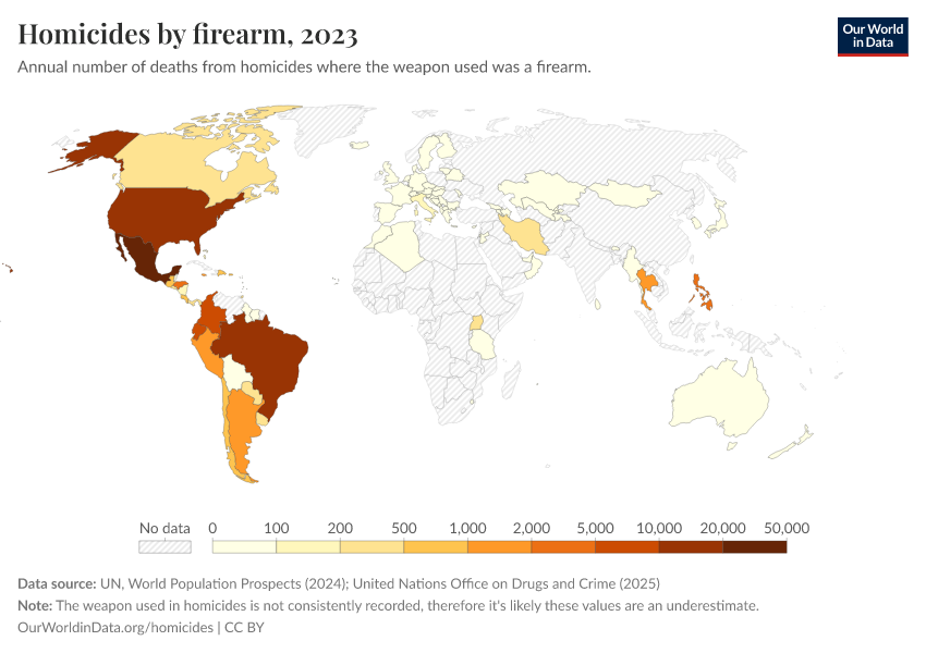 A thumbnail of the "Homicides by firearm" chart