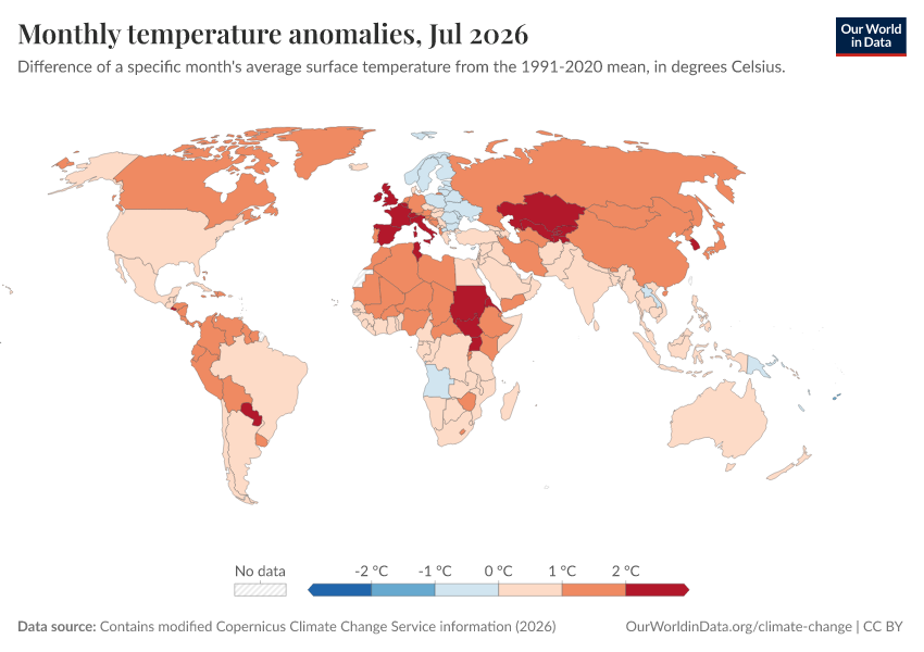 A thumbnail of the "Monthly temperature anomalies" chart
