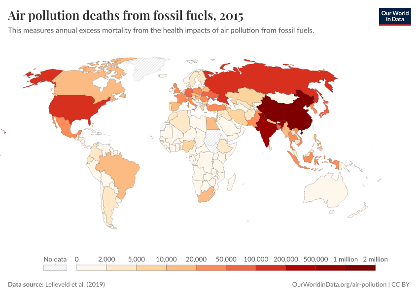 A thumbnail of the "Air pollution deaths from fossil fuels" chart